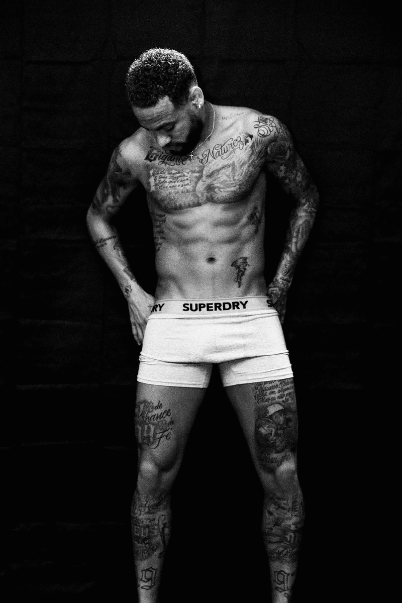Superdry announced a three-year partnership with Paris Saint-Germain forward Neymar