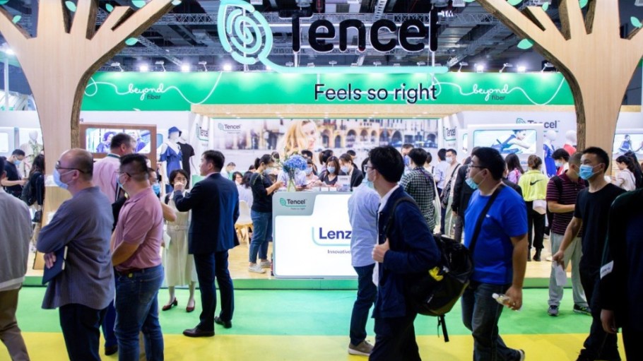 Lenzing brand Tencel attended Intertextile Shanghai Autumn 2020 in September