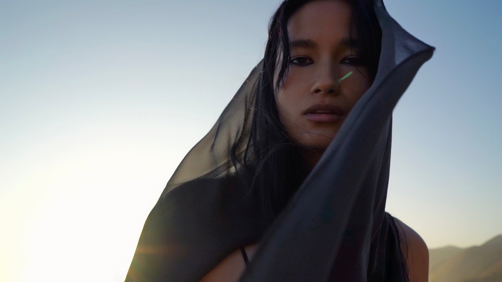 Varsha Thapa in the music video for "Adhuro."