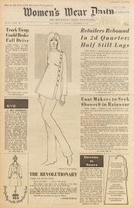 Bridget Bardot in The Lenin Look. Illustration by Steven Stipelman for the September 25, 1967 issue of WWD.