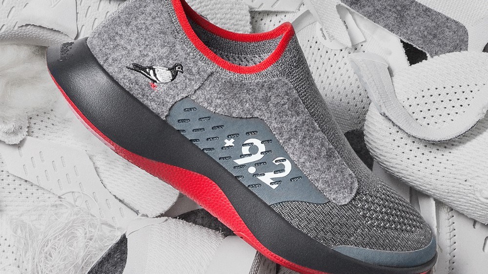 Allbirds and streetwear icon Jeff Staple created a limited-edition Tree Dasher featuring the “Staple pigeon” and the shoe's carbon score.