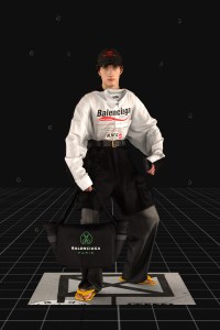 Looks from Balenciaga Fall 2021