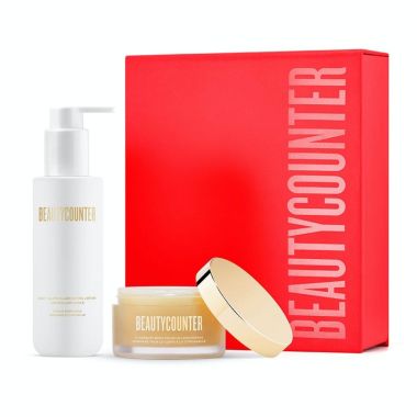 beautycounter good glow body duo set, beautycounter holiday