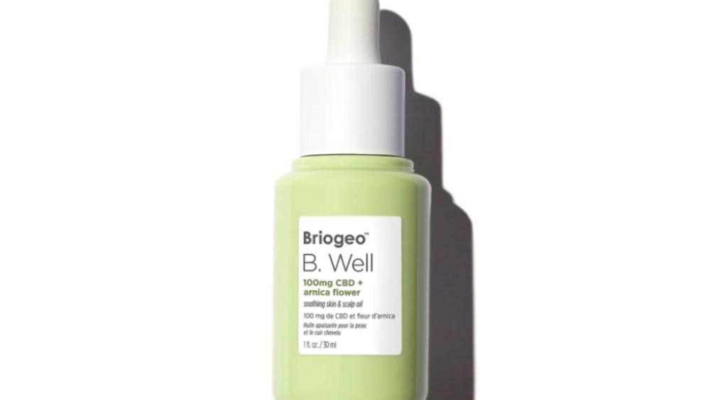 briogeo b well scalp oil cbd hair products