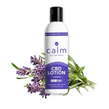 calm by wellness, best cbd massage lotion