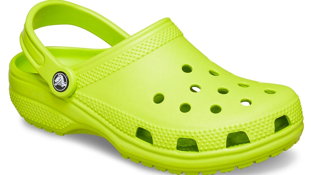 crocs, clogs, green