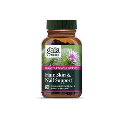 gaia herbs, best hair nails and skin vitamins
