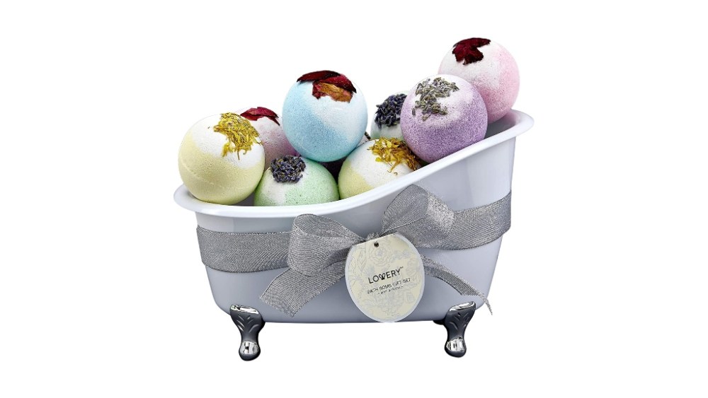 lovery, bath bomb gift set