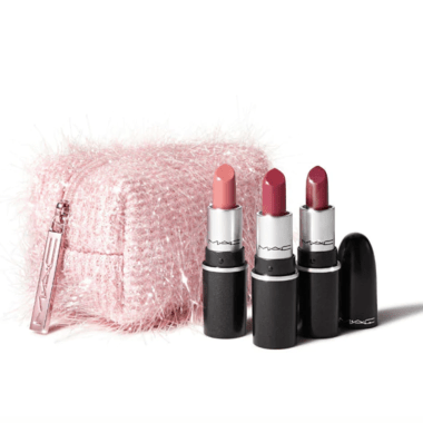 mac cosmetics holiday fireworked lip set