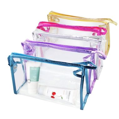 meetory amazon clear makeup bag set