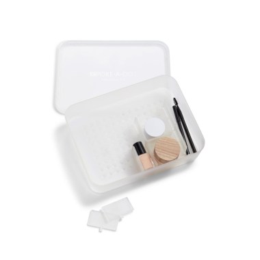 poke a dot clear makeup organizer