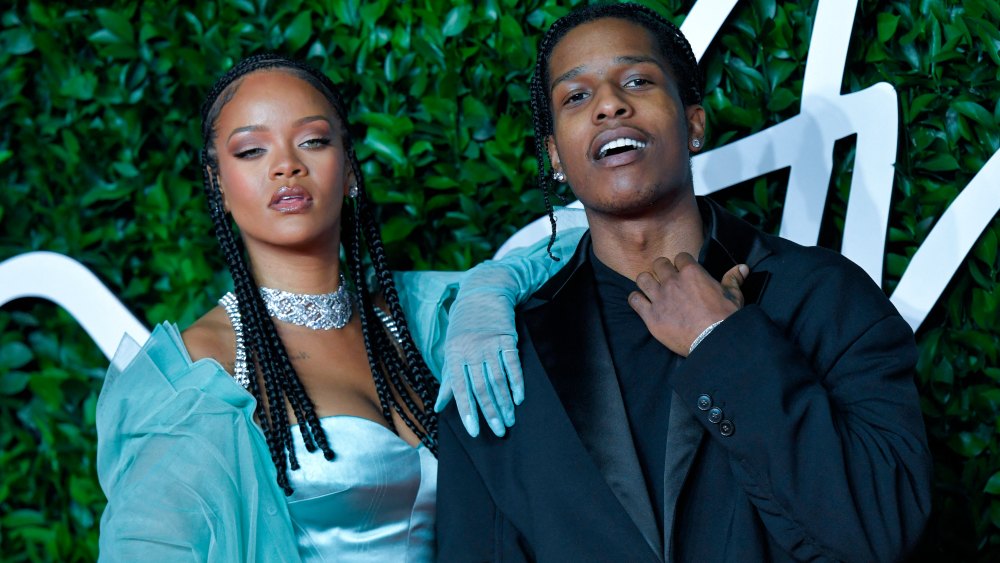 Rihanna and ASAP Rocky attending the Fashion Awards 2019 at the Royal Albert Hall in London, England on December 02, 2019. Photo by AuroreMarechal/Abaca/Sipa USA(Sipa via AP Images)