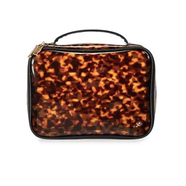 stephanie johnson clearly tortoise makeup bag