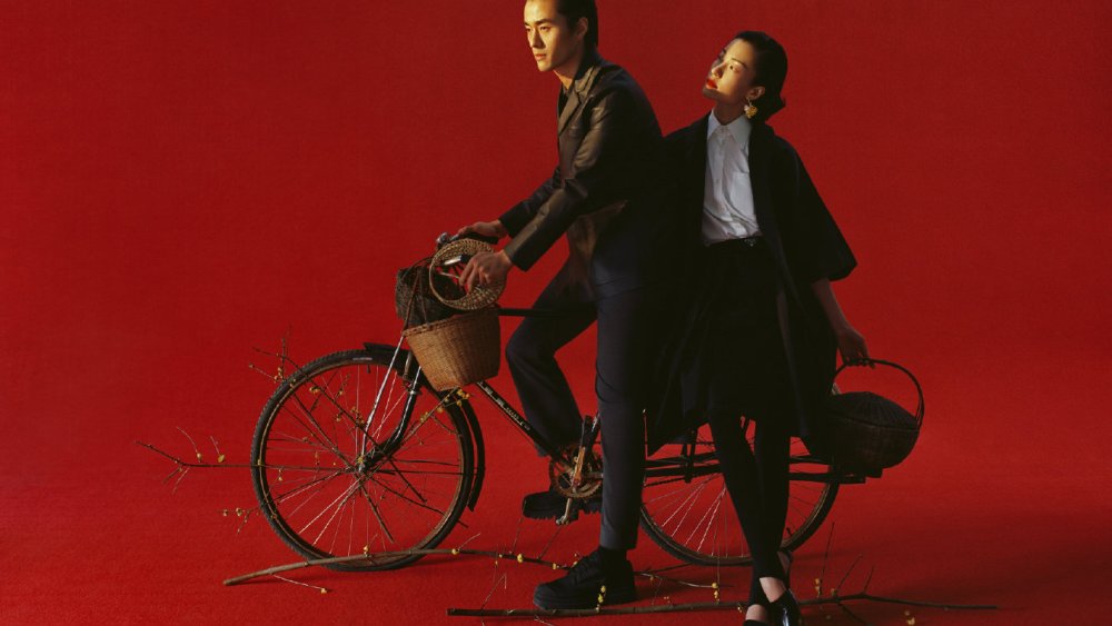 Model Zhao Lei and Du Juan appear in the cover story for Wallpaper China January & February 2021 issue.