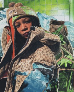 Renata Cherlise's collage  for "Pioneers of the Past".