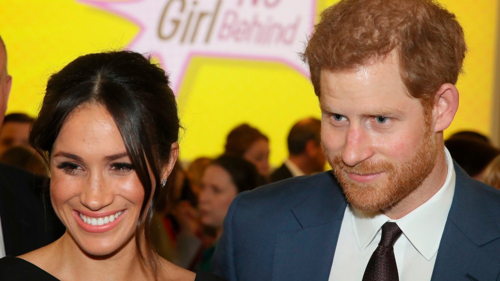 Duke and Duchess of Sussex podcasts. File photo dated 19/04/18 of the Duke and Duchess of Sussex, who have signed a multi-year deal with audio streaming service Spotify to host and produce podcasts. Issue date: Tuesday December 15, 2020. Harry and Meghan's new audio production company Archewell Audio has gone into partnership with Spotify for an undisclosed sum but likely to be worth tens of millions. See PA story ROYAL Sussex. Photo credit should read: Chris Jackson/PA Wire URN:57123597 (Press Association via AP Images)