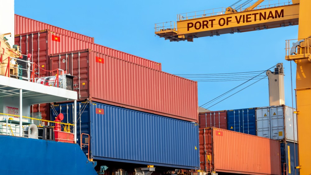 vietnam port container crain