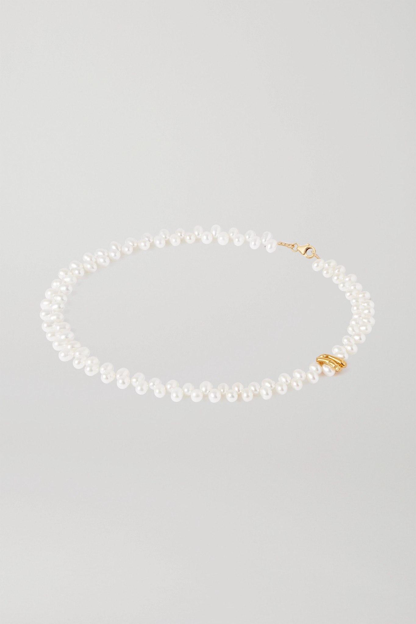 Inauguration Fashion 2021: Alighieri gold plated pearl neckace, $310