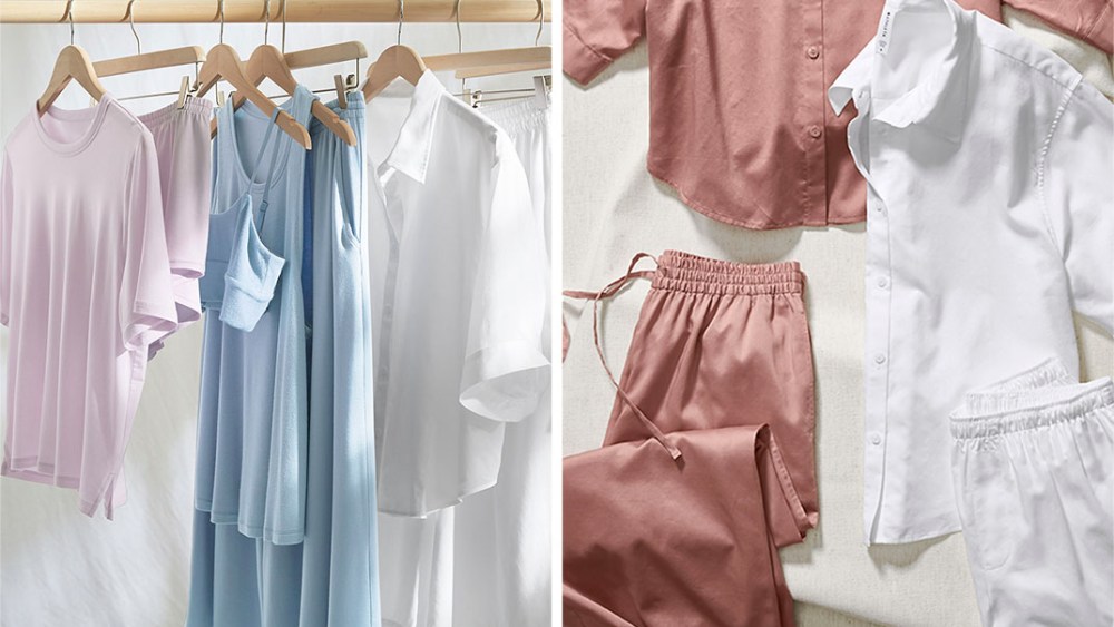 A look at Athleta's s.leepwear