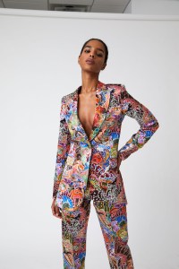 The '70s suit from Tommy x Zendaya, spring 2019.