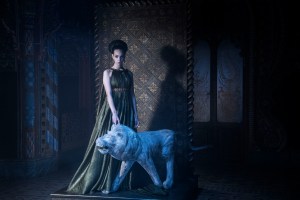 A scene from the shooting of Matteo Garrone's short film for Dior.