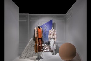 The "Barneys at Saks" windows.