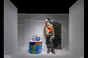 The "Barneys at Saks" windows.