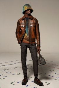 A look from Berluti's upcoming fall 2021 collection.