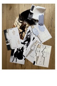 A sketch from Julie de Libran, Spring 21 - Haute Couture Collection.