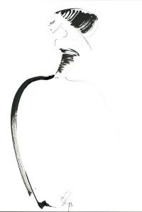 A sketch from Stéphane Rolland, Spring 21 - Haute Couture Collection.
