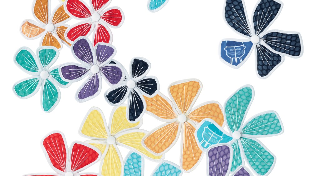 Thebe Magugu flowers