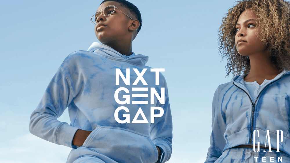 An image from Gap Nxt Gen campaign.