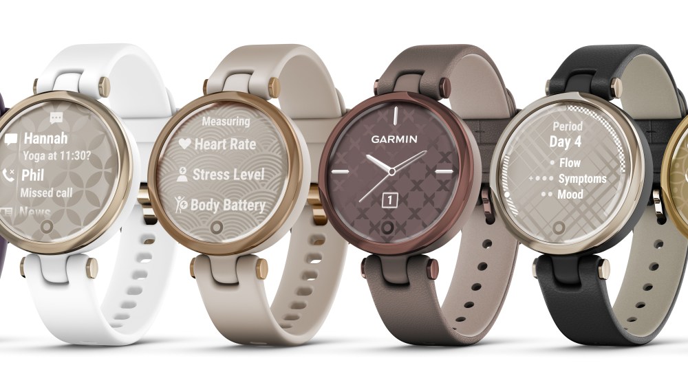 Garmin's line of the Lily smartwatch.