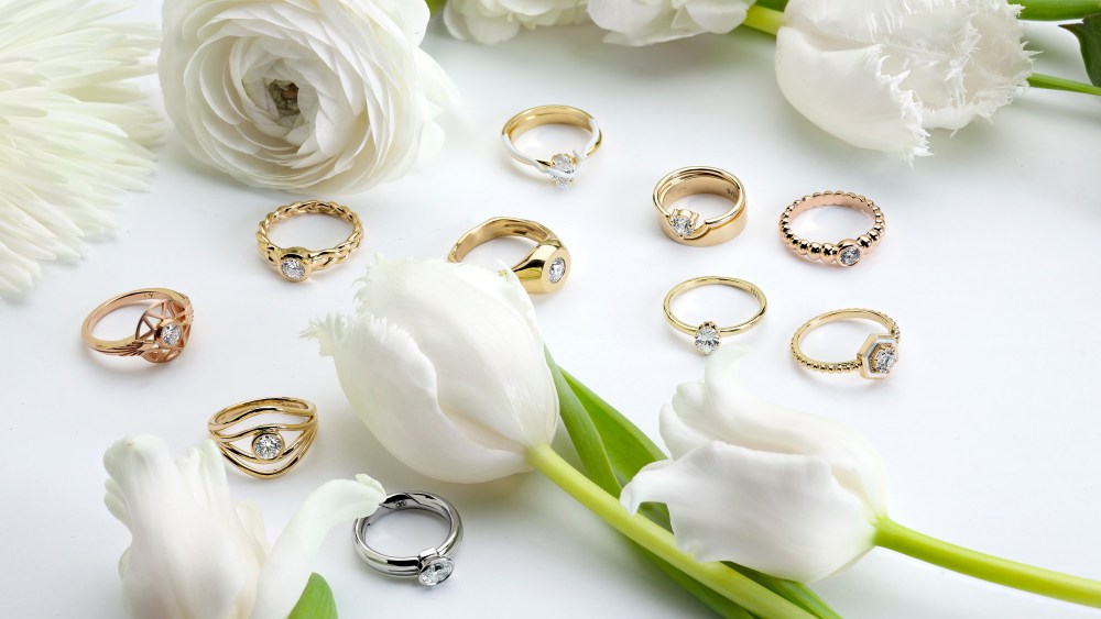 De Beers' Ten/ten collection by independent jewelry designers.