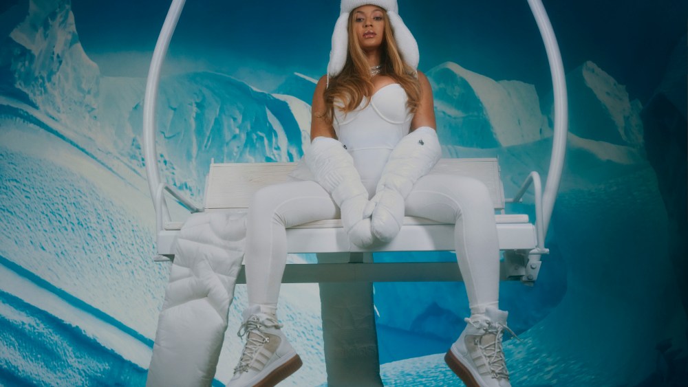 Beyoncé in a look from the Ivy Park Collaboration with Adidas.
