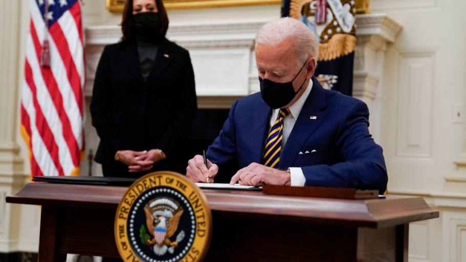 President Biden moved quickly with a flurry of executive orders to help fight the Covid-19 pandemic and get the economy back on track.