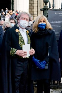 Brigitte Macron and Jean-Michel Wilmotte