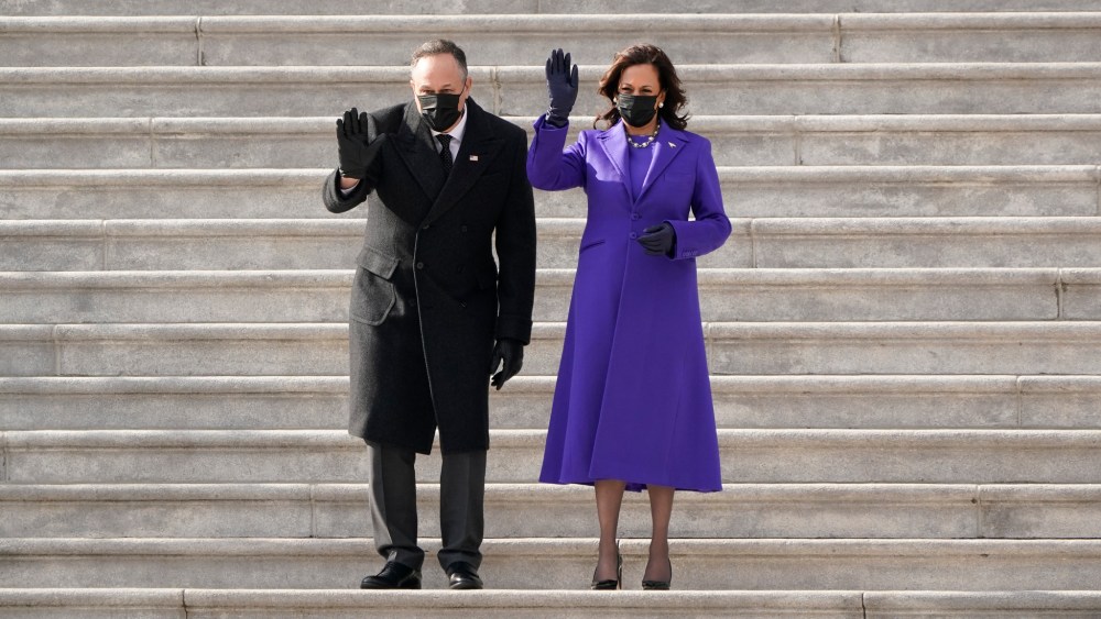Vice President Kamala Harris and her husband Doug Emhoff