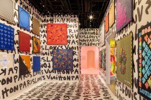 Silks are to be displayed in one room of the "Louis Vuitton &" exhibition.