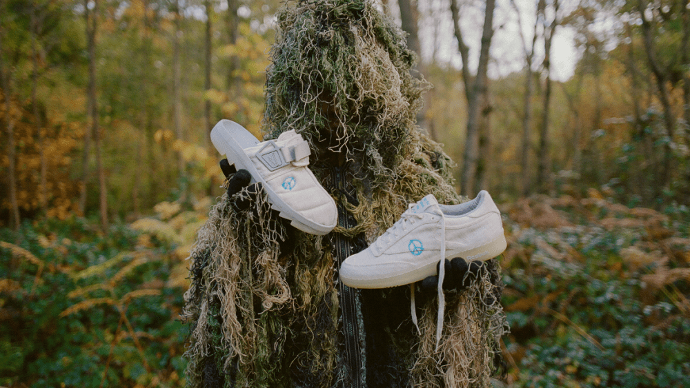 Reebok is partnering with apparel brand Story Mfg. to reimagine its Club C sneaker and Beatnik footwear with an entirely vegan spin.