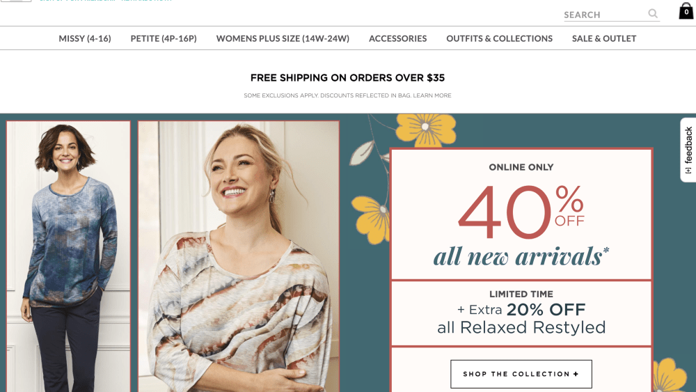the christopher and banks web site