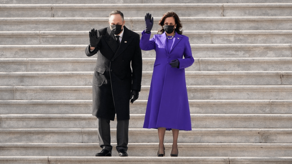 Outerwear, Monochrome Trend at the Inauguration