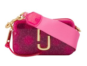 A pink Marc Jacobs bag.