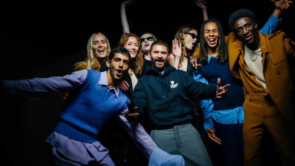 Alexandre Mattiussi backstage at his Spring 2021 show