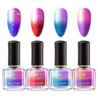 born pretty, best color changing nail polishes