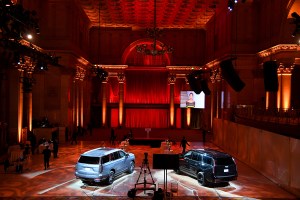NEW YORK, NEW YORK - JANUARY 11: Cadillac on display during the 30th Annual IFP Gotham Awards at Cipriani Wall Street on January 11, 2021 in New York City. (Photo by Dimitrios Kambouris/Getty Images for 30th Annual IFP Gotham Awards)