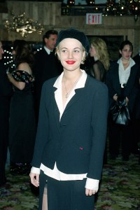 Actress Drew Barrymore is shown on Oct. 29, 1992.  (AP Photo/Mark Lennihan)