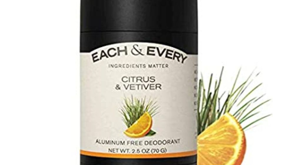 each and every, best natural deodorants