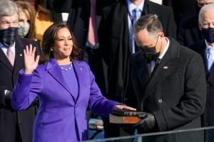 Rising stars in New York City’s fashion scape are on the receiving end of a presidential glow-up on Inauguration Day.