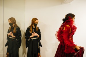 WWD’s Kuba Dabrowski visits Iris Van Herpen's Amsterdam atelier during the fitting for Dutch-Iranian musician Sevdaliza.